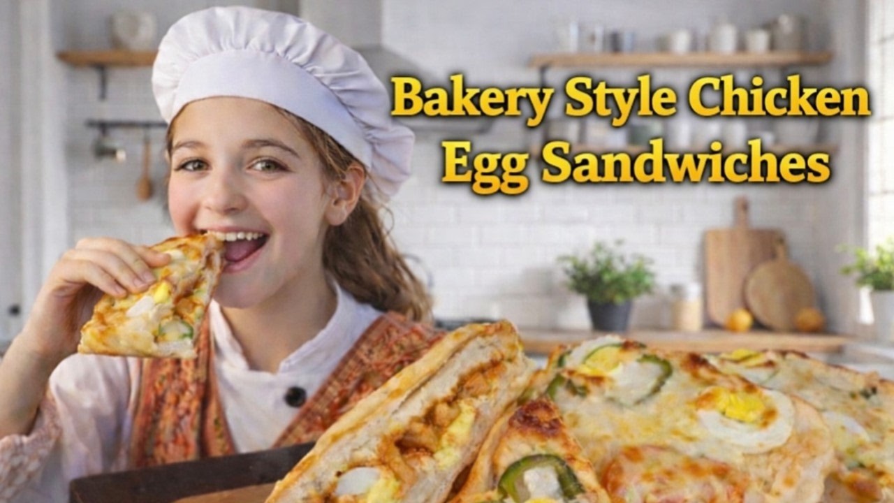 Bakery Style Chicken Egg Sandwich | Chicken Sandwich | Iftar Recipe | Ramadan Special | Egg Sandwich