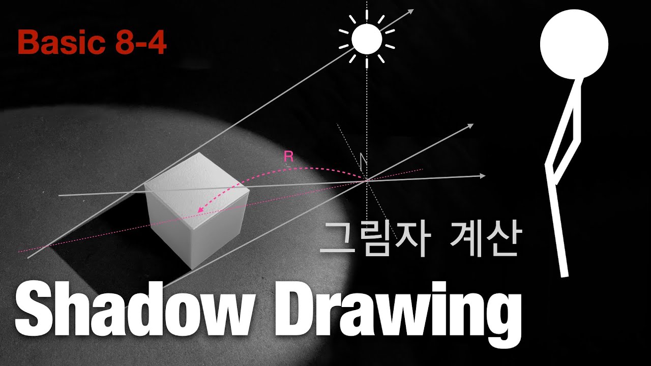 [ Chapter 8-4] 그림자 계산 level1. Shadow Drawing /그림자 그리기 #그림자계산법 #그림자그리는 방법 #shadow