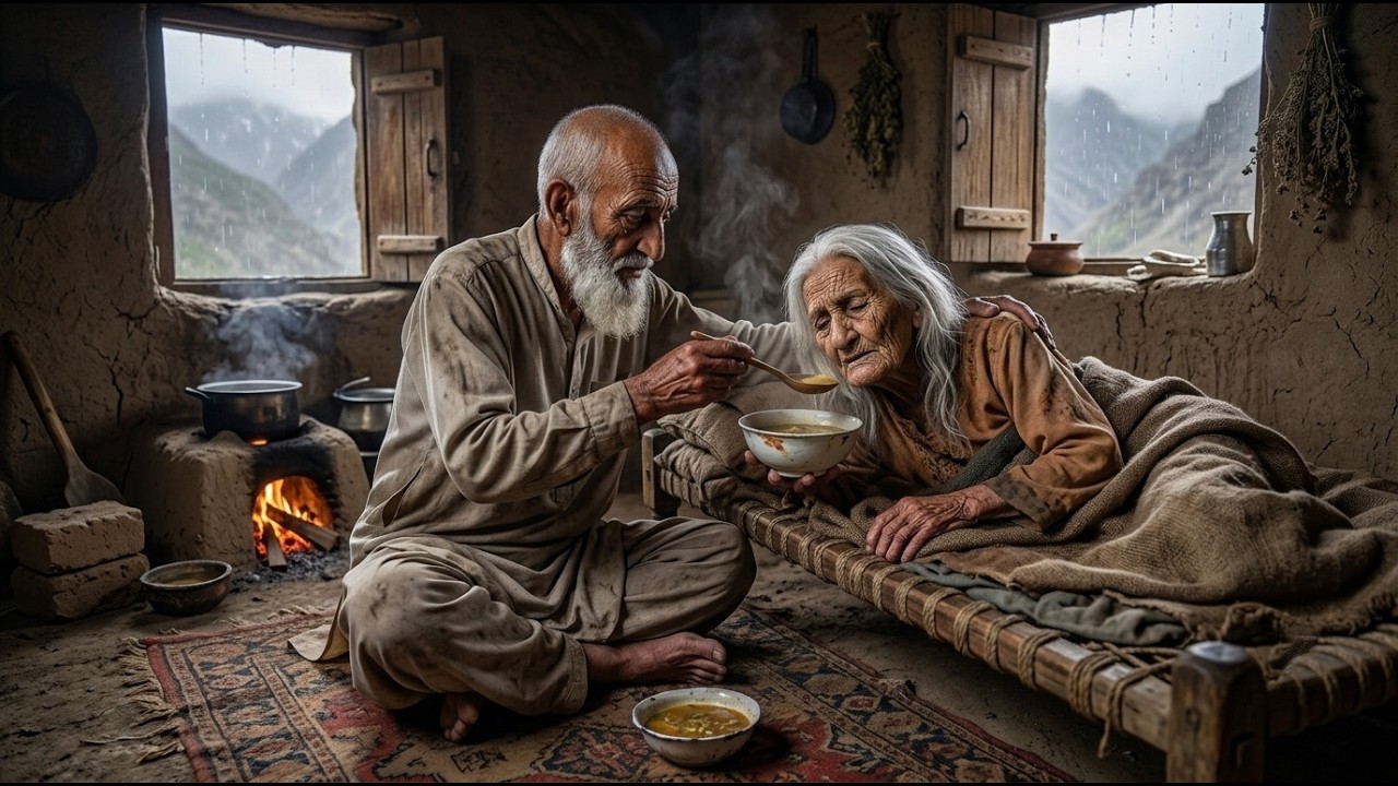 Life In Rural Afghanistan | 100-Year-Old Woman, Young Second Wife Faces Danger & Village Cooking