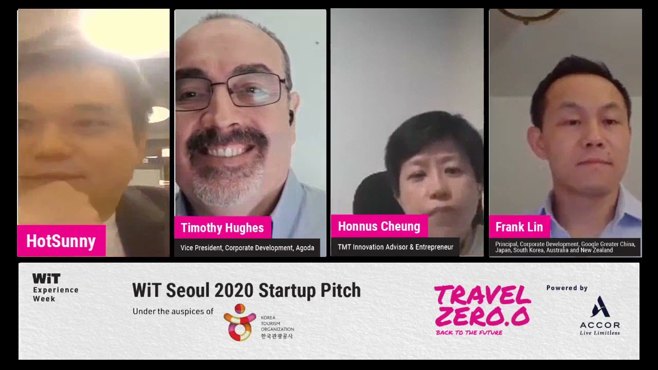 WiT Experience Week 2020 - Episode 2:  WiT Seoul Startup Pitch