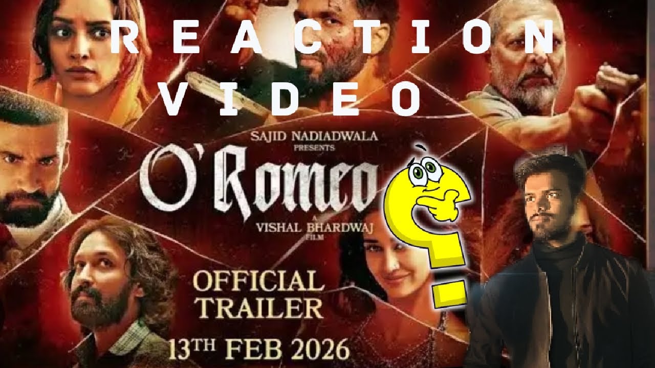 O Romeo reaction video lonching date 13 Feb ko hai