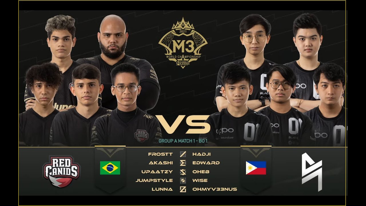 Blacklist International VS RED Canids | M3 Group Stage Day 1 | MLBB World Championship 2021