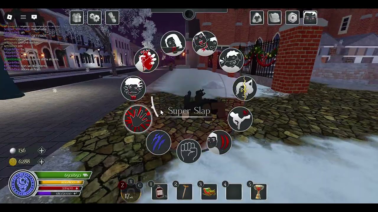 RANDOM CHARACTER GAMEPLAY WINTER UPDATE | Tvl2 | The Vampire Legacies 2 | Roblox