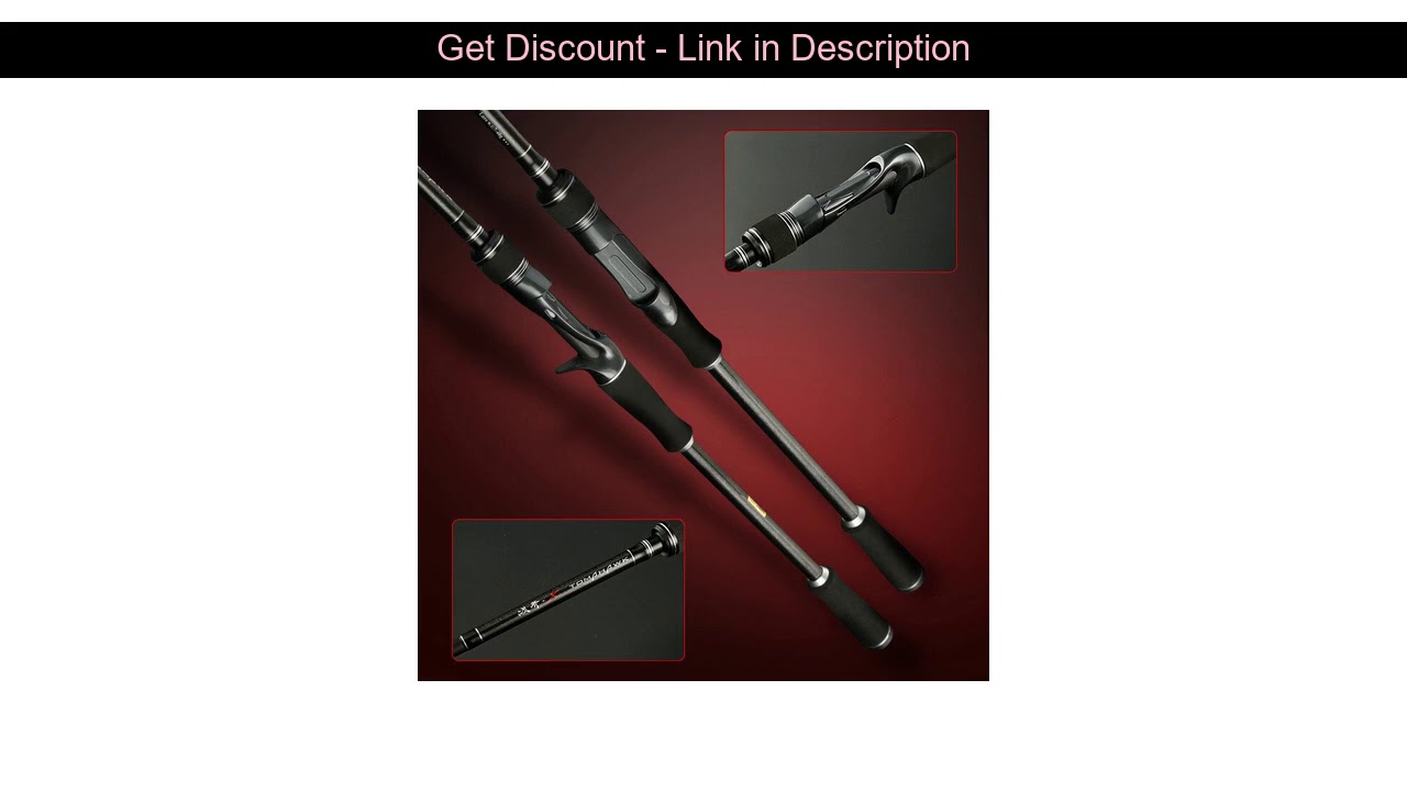 Cheap  Spinning Casting Strong Fishing Rod Double Tip For Big Fish High Carbon Rod Lure Canne A Pec