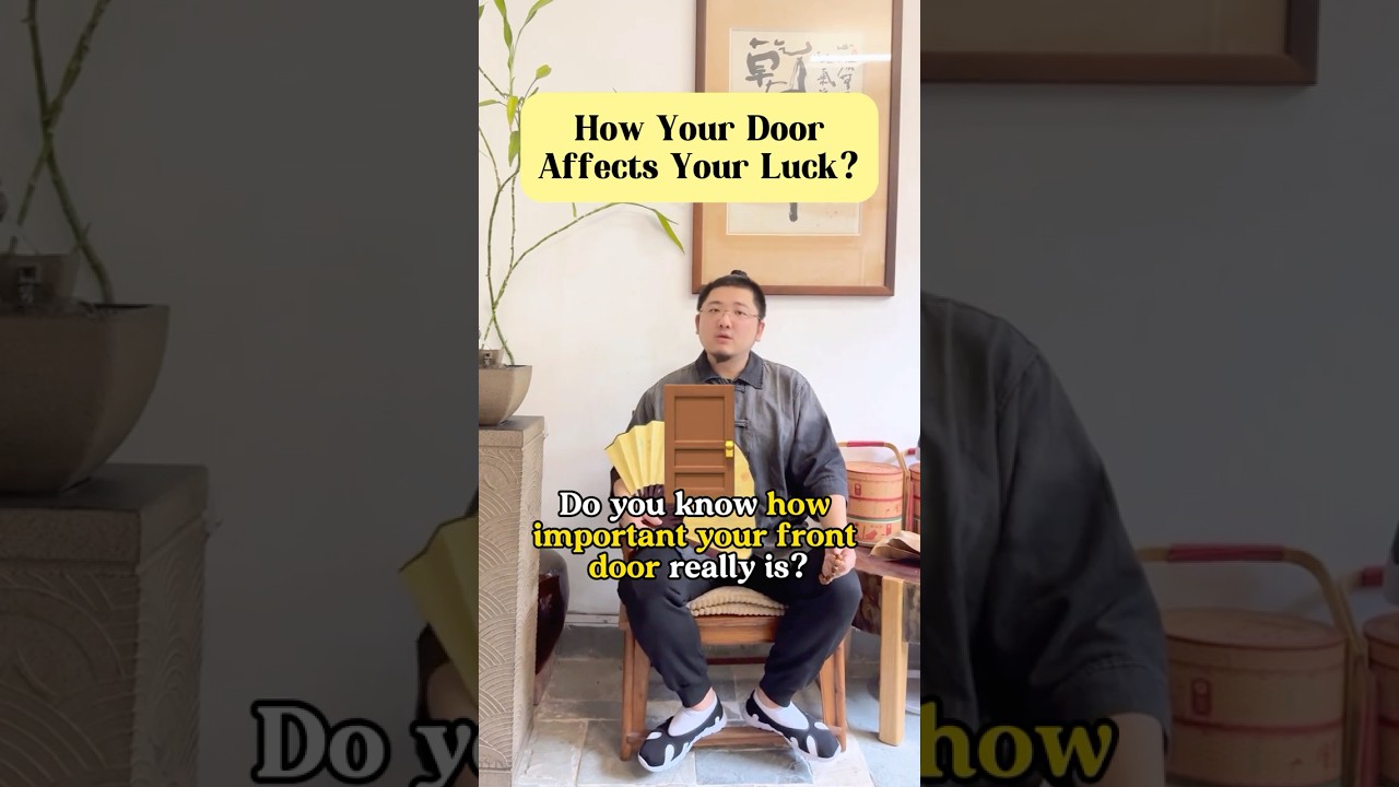 How important your front door is in Feng Shui?☯#fengshui #energy #lucky #home #life #door #tips