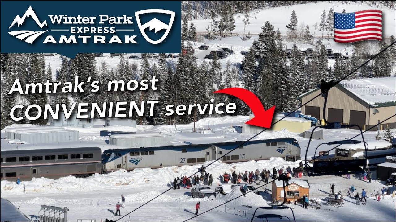 ЛЫЖНЫЙ ПОЕЗД AMTRAK – Winter Park Express