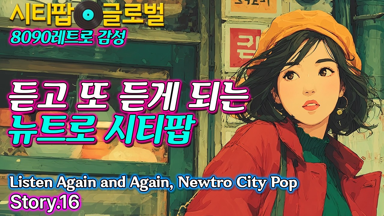 듣고 또 듣게 되는 뉴트로 시티팝 | 한국시티팝 글로벌 | Korean City Pop Global Vol.16
