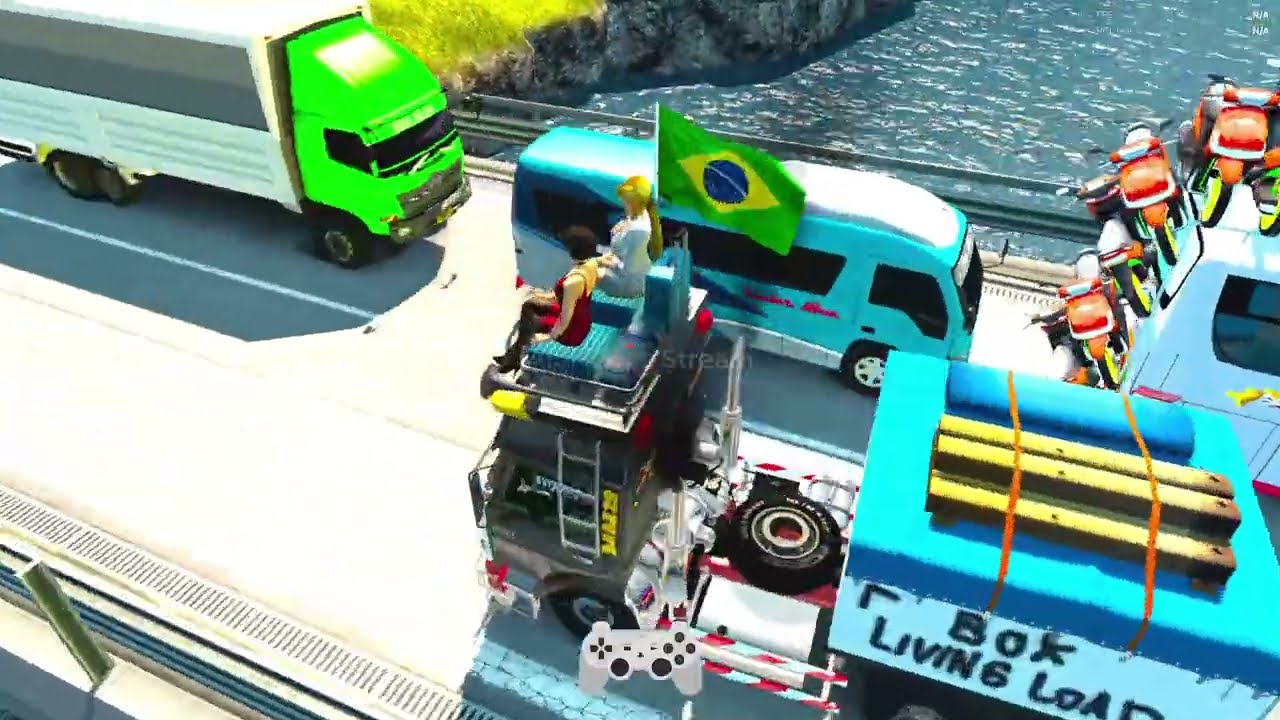 Truck on World Most Dangerous Roads Eps 7 - Euro Truck Simulator 2