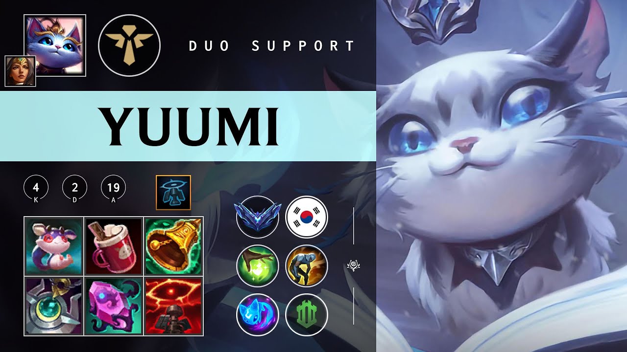 Yuumi Support vs Leona - KR Diamond Patch 26.01