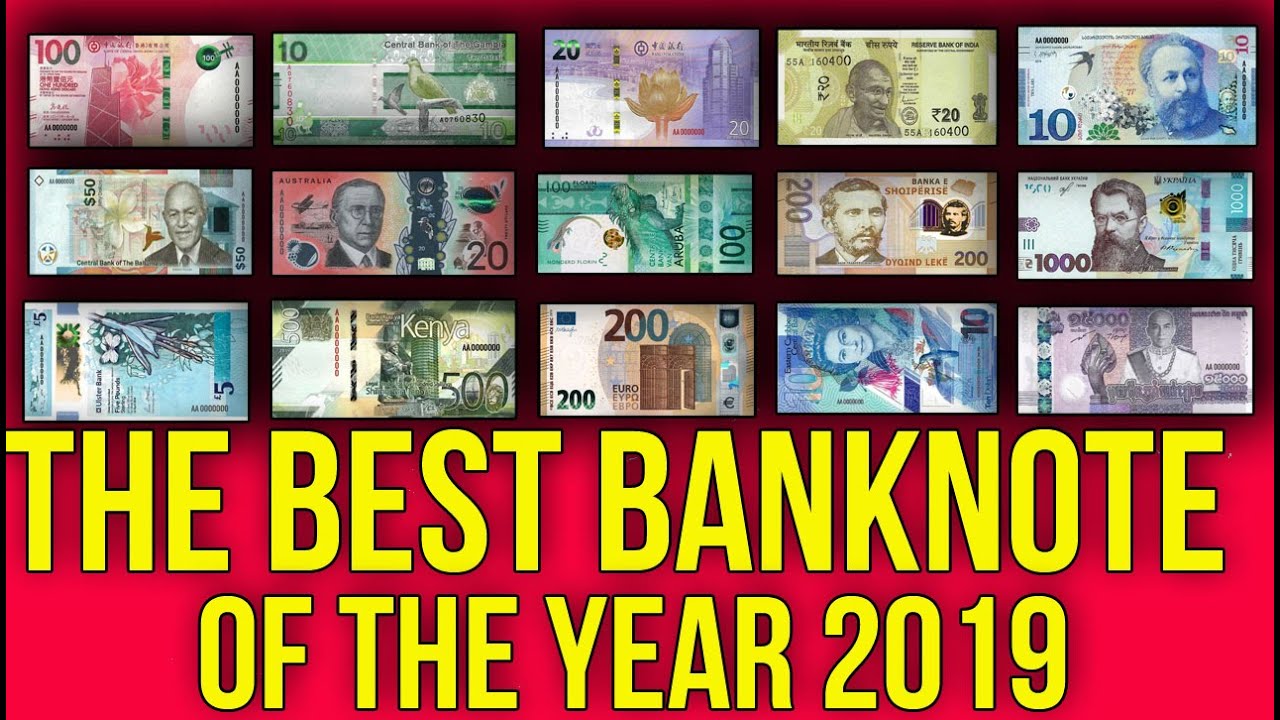 The Best banknote of the year 2019
