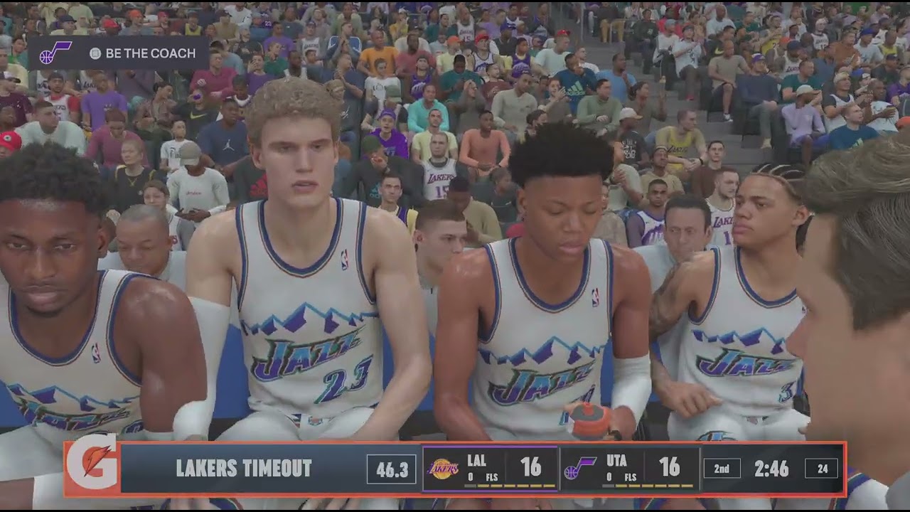 NBA 2K26 Utah Jazz Vs. Los Angeles Lakers
