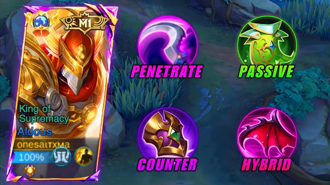 WHEN GLOBAL ALDOUS ABUSE THIS NEW COOLDOWN HYBRID BUILD 2026!!! (you must try this build)