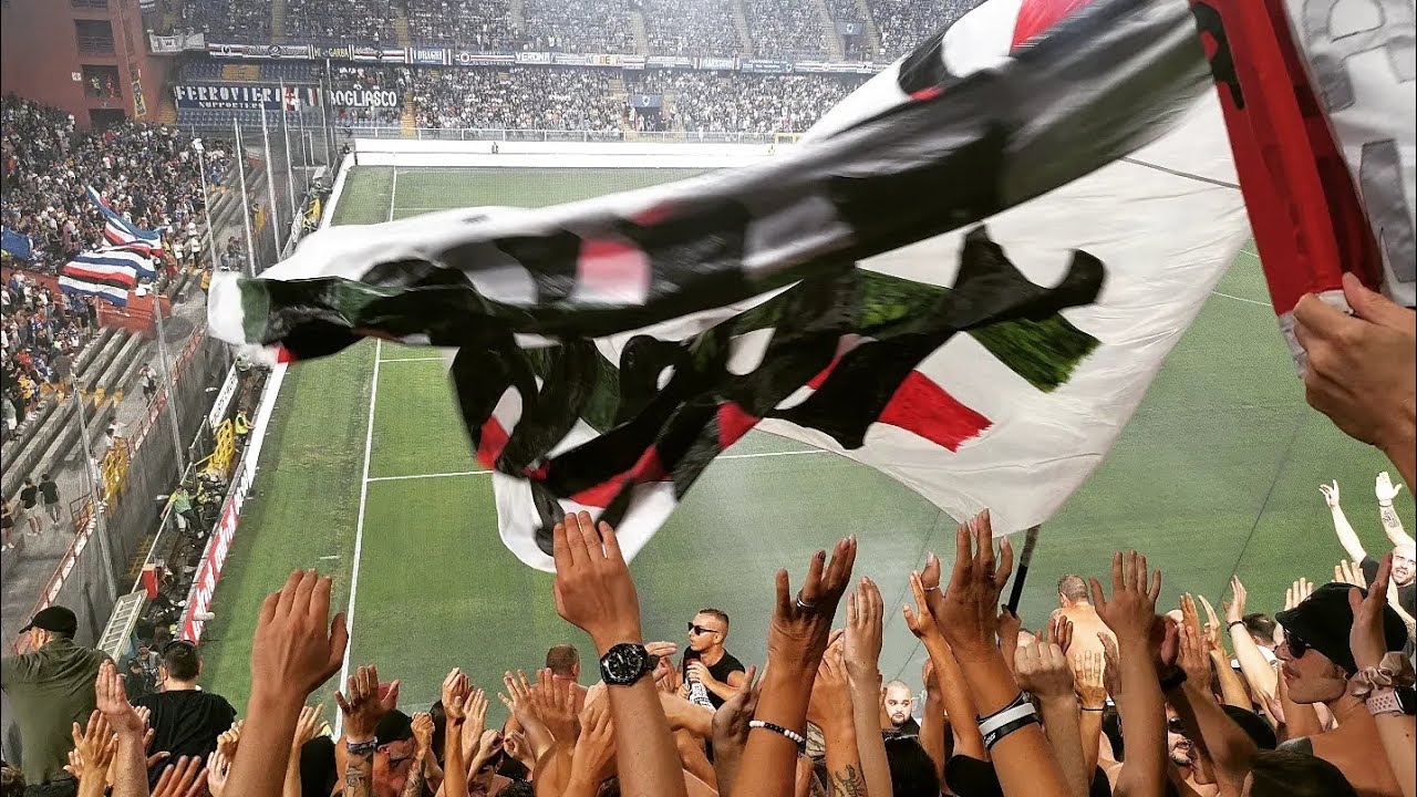 Sampdoria 0-0 JUVENTUS Settore ospiti : Magica Juve alè, amo soltanto te...