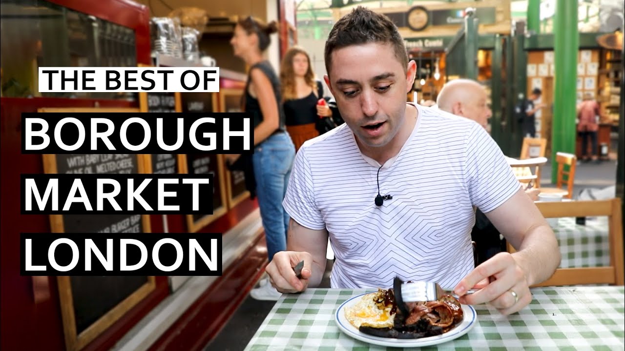 Best of Borough Market in London! Street Food in the UK