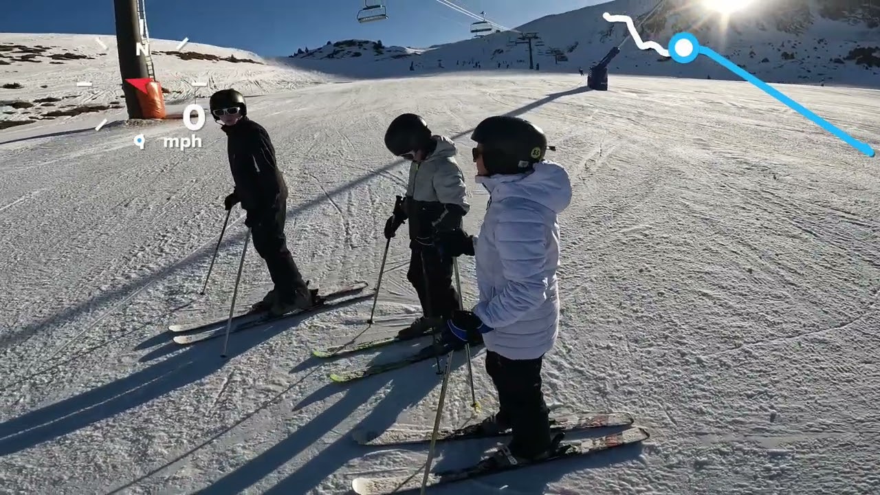 Pista Llarga (top of Pas de la Casa to Grau Roig), Grandvalira, 18 Feb 2025