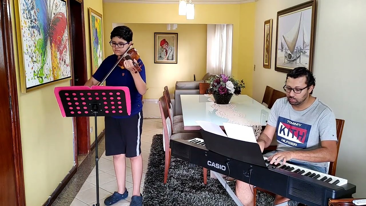potpourri de natal Violin e piano | vitor hugo e Thiago Franco