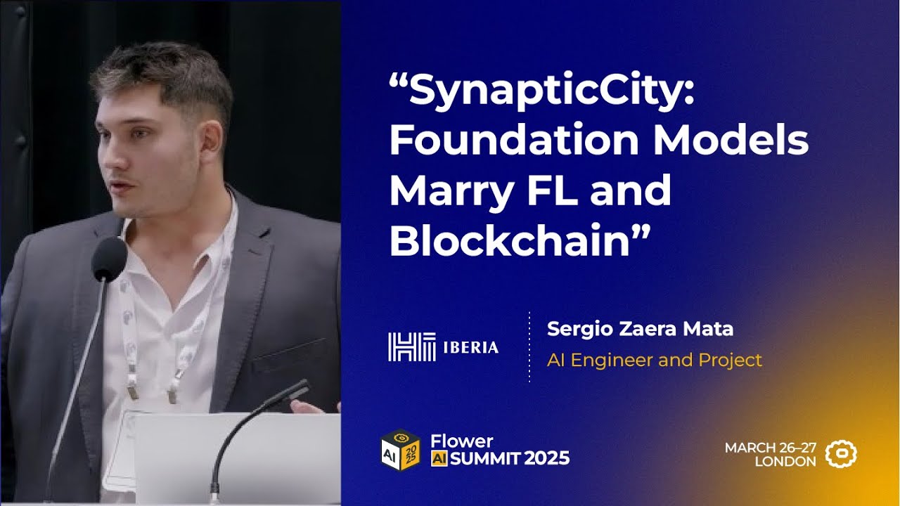 SynapticCity: Foundation Models Marry FL and Blockchain (Flower AI Summit 2025)