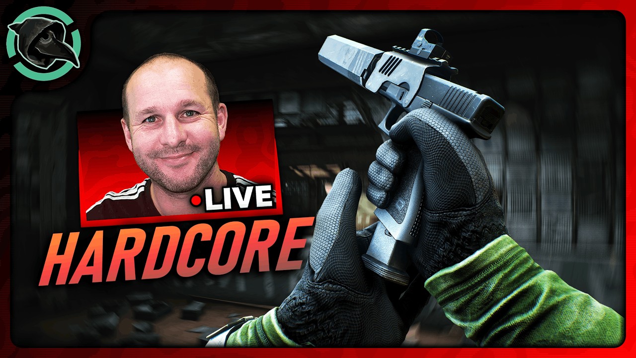 12 TASKS TILL KAPPA | HARDCORE DAY 44 LIVE FILMING - Escape From Tarkov