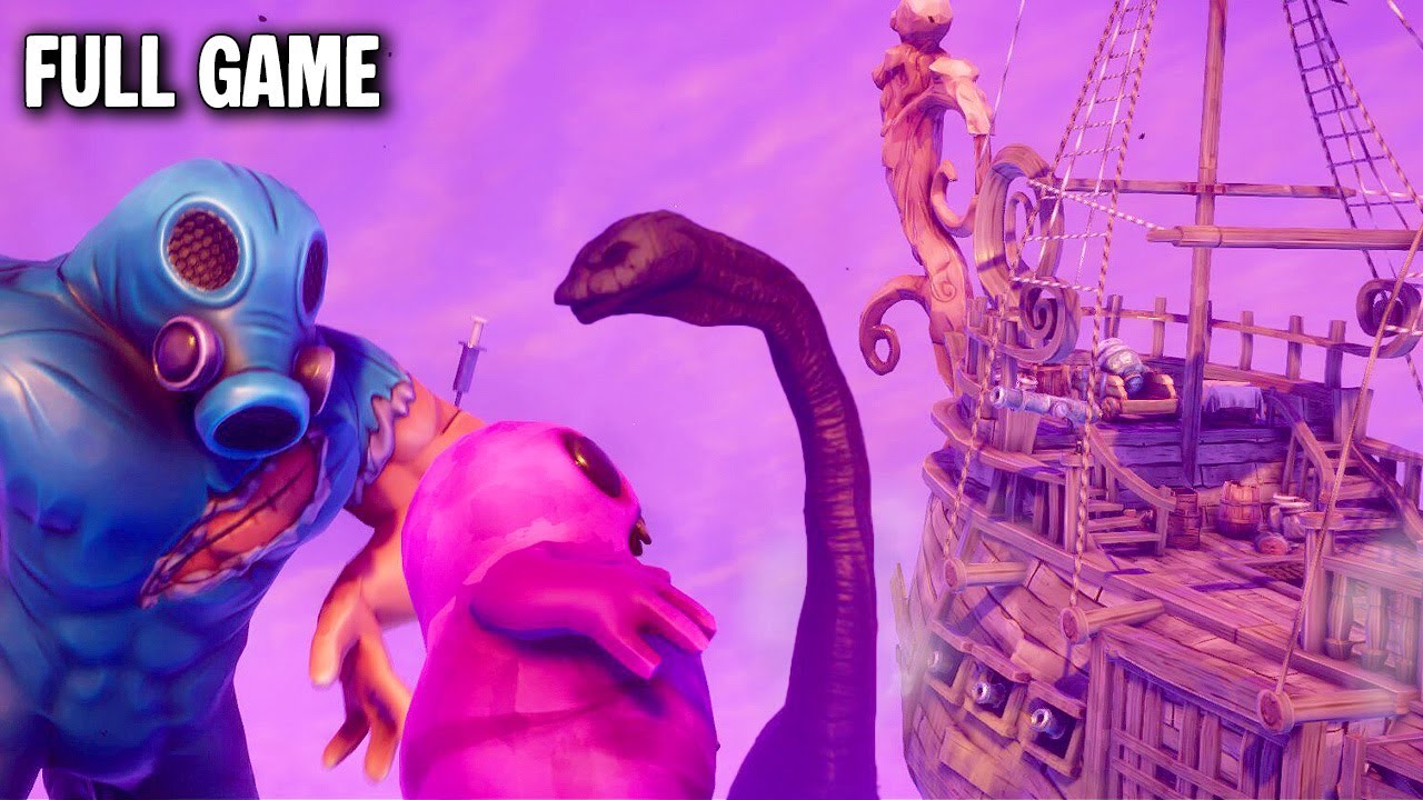 KEYS und KREIS jagen LOCH NESS auf HOHER SEE in Zort Full Game Deutsch