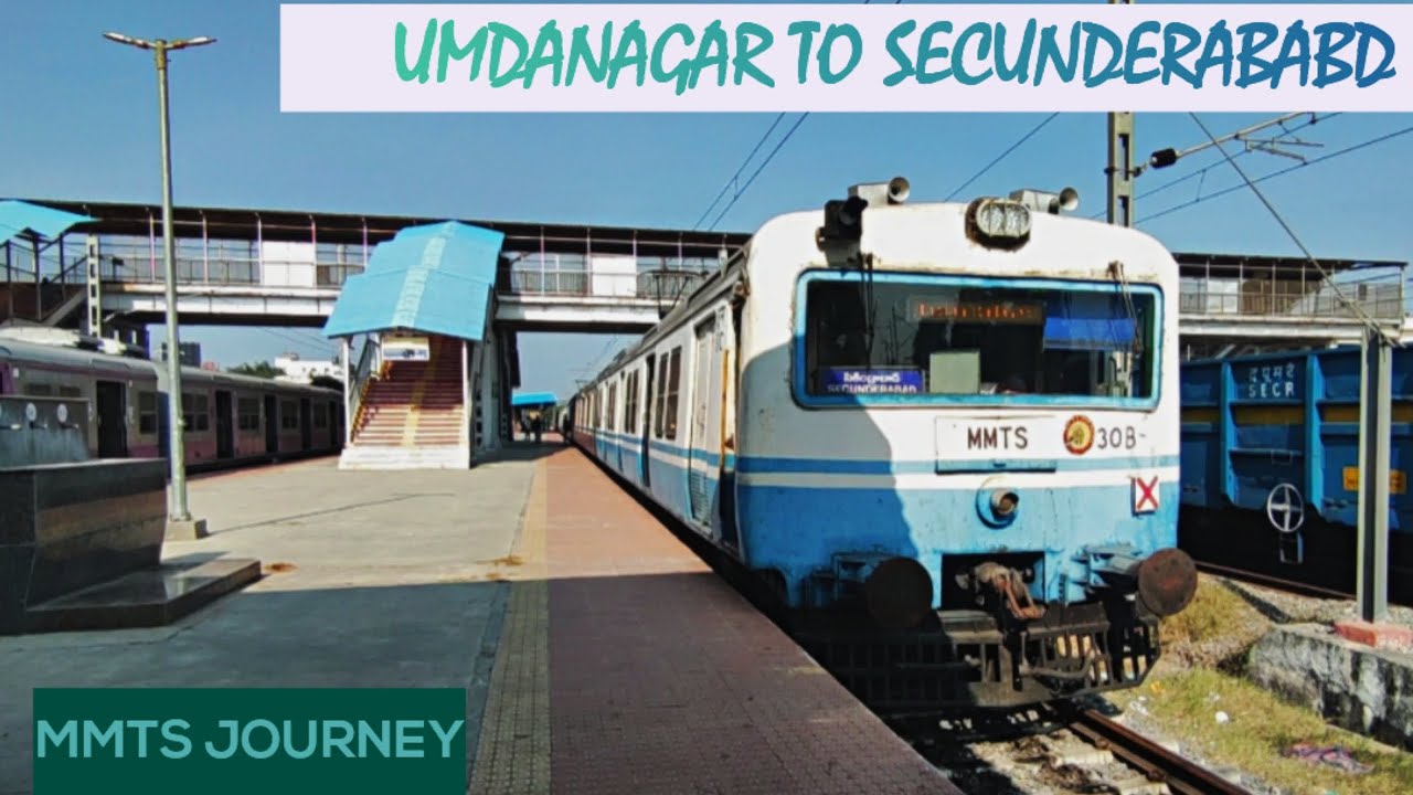 Umdanagar to Secunderabad | MMTS Local train Journey