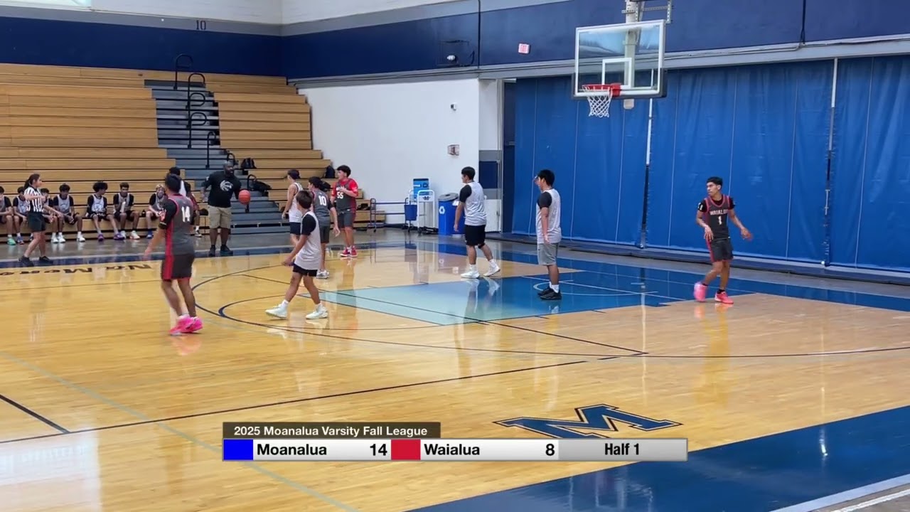 2025 Moanalua Varsity Fall Basketball League, Moanalua Blue vs Waialua 9/14/2025