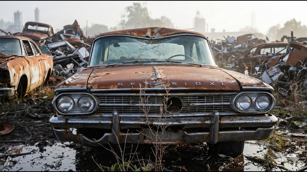 The Soothing ASMR Journey of a 1963 Ford Galaxie 500XL 🚗✨