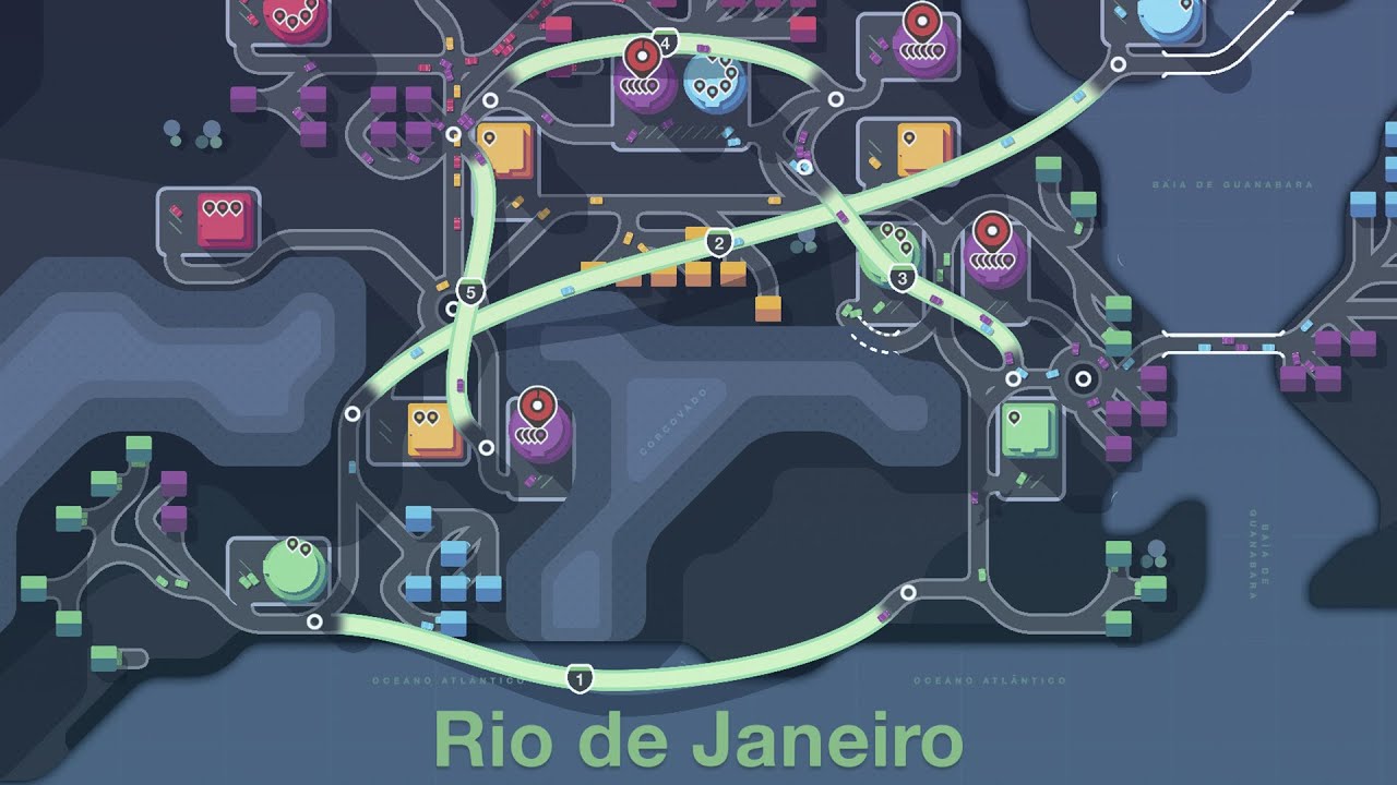 Rio De Janeiro Daily Challenge | Mini Motorways | Chill Let's Play