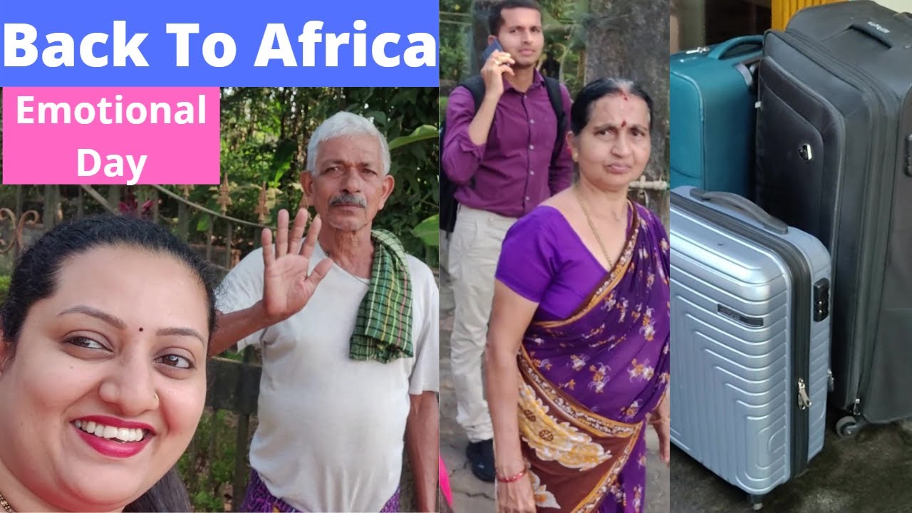 Back To Africa !! Meeting Indian Family After One Month !! Pointe Noire Congo !! 😊