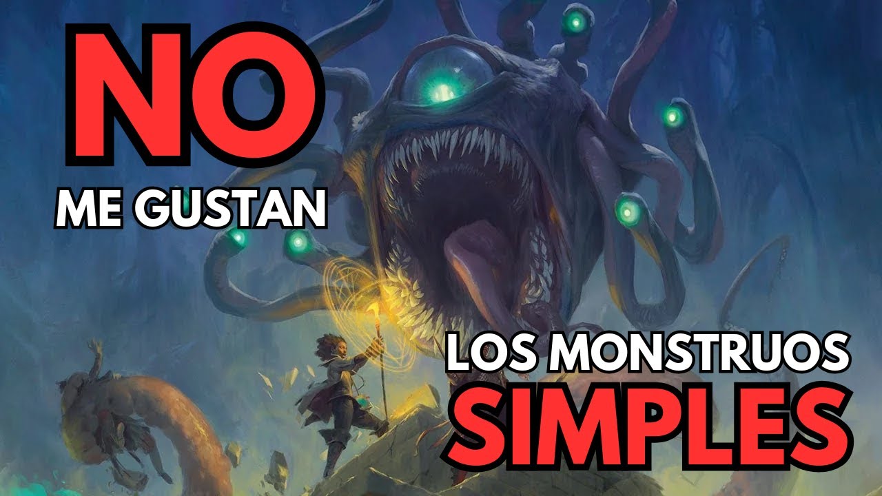 No me gustan los cambios a monstruos de D&D