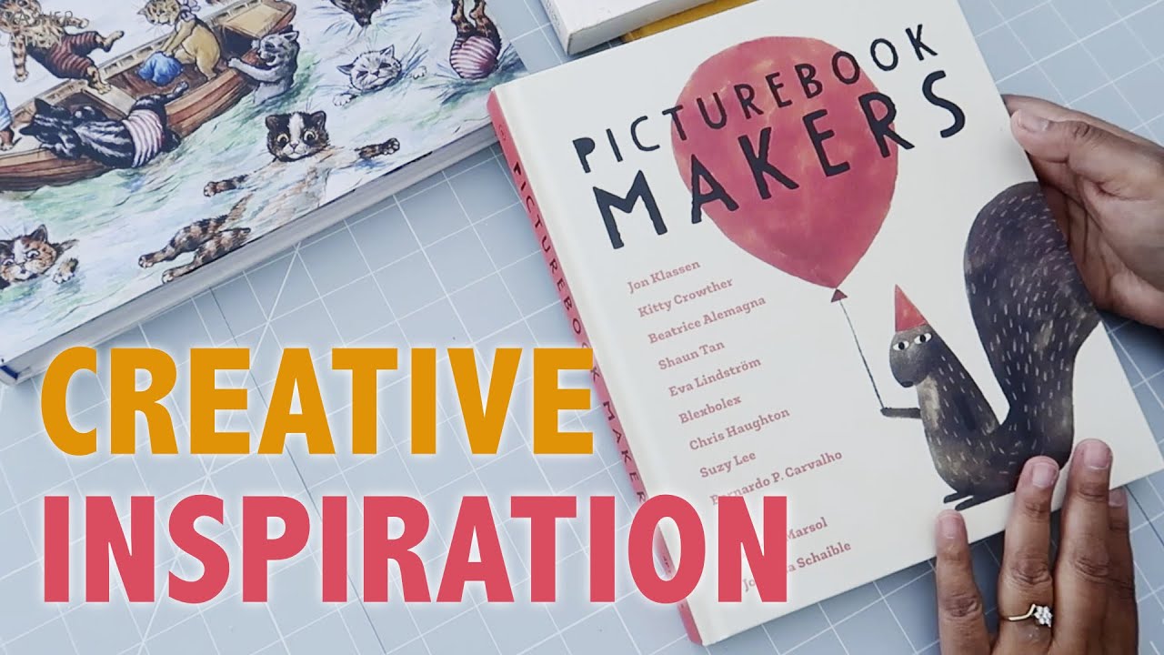 5 favourite BOOKS to INSPIRE ARTISTS and ILLUSTRATORS