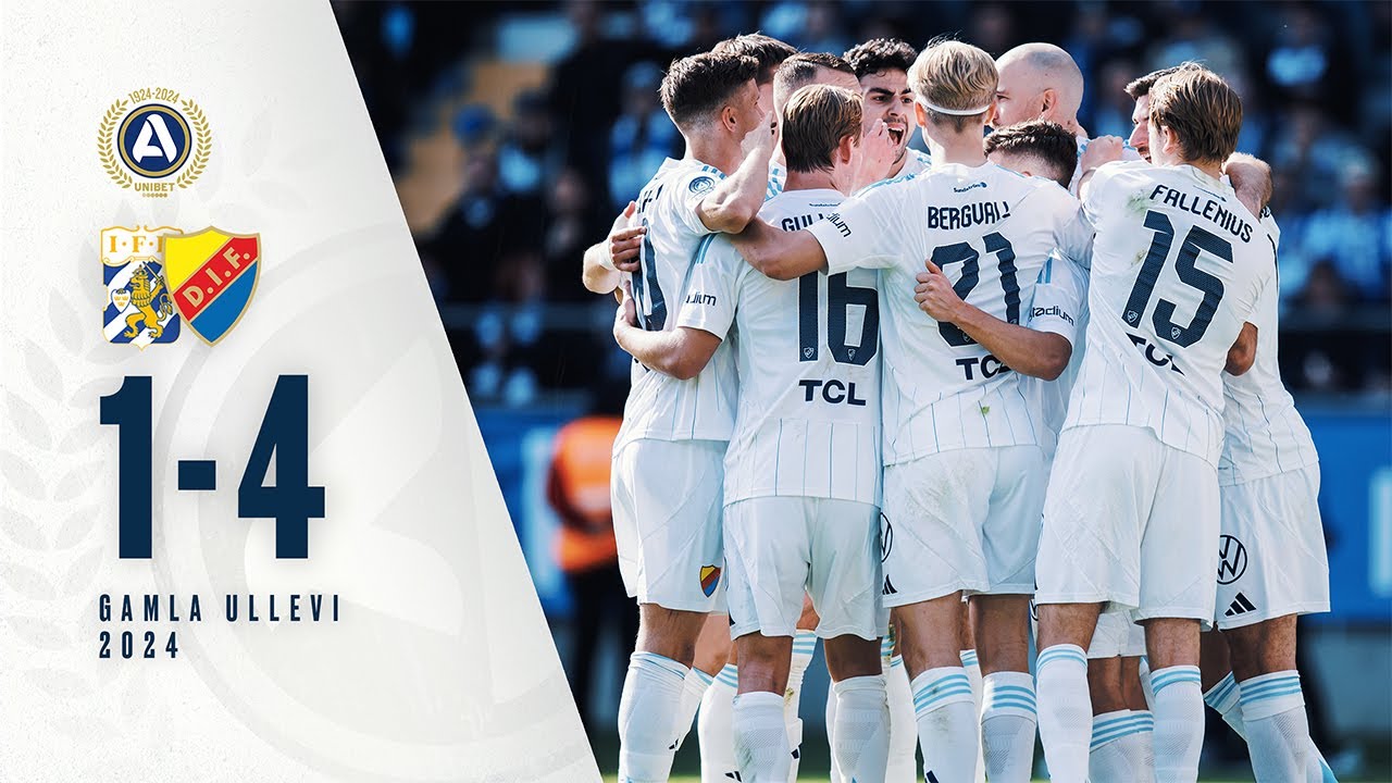 MATCHSVEP | IFK Göteborg - Djurgården 1-4 | Allsvenskan 2024