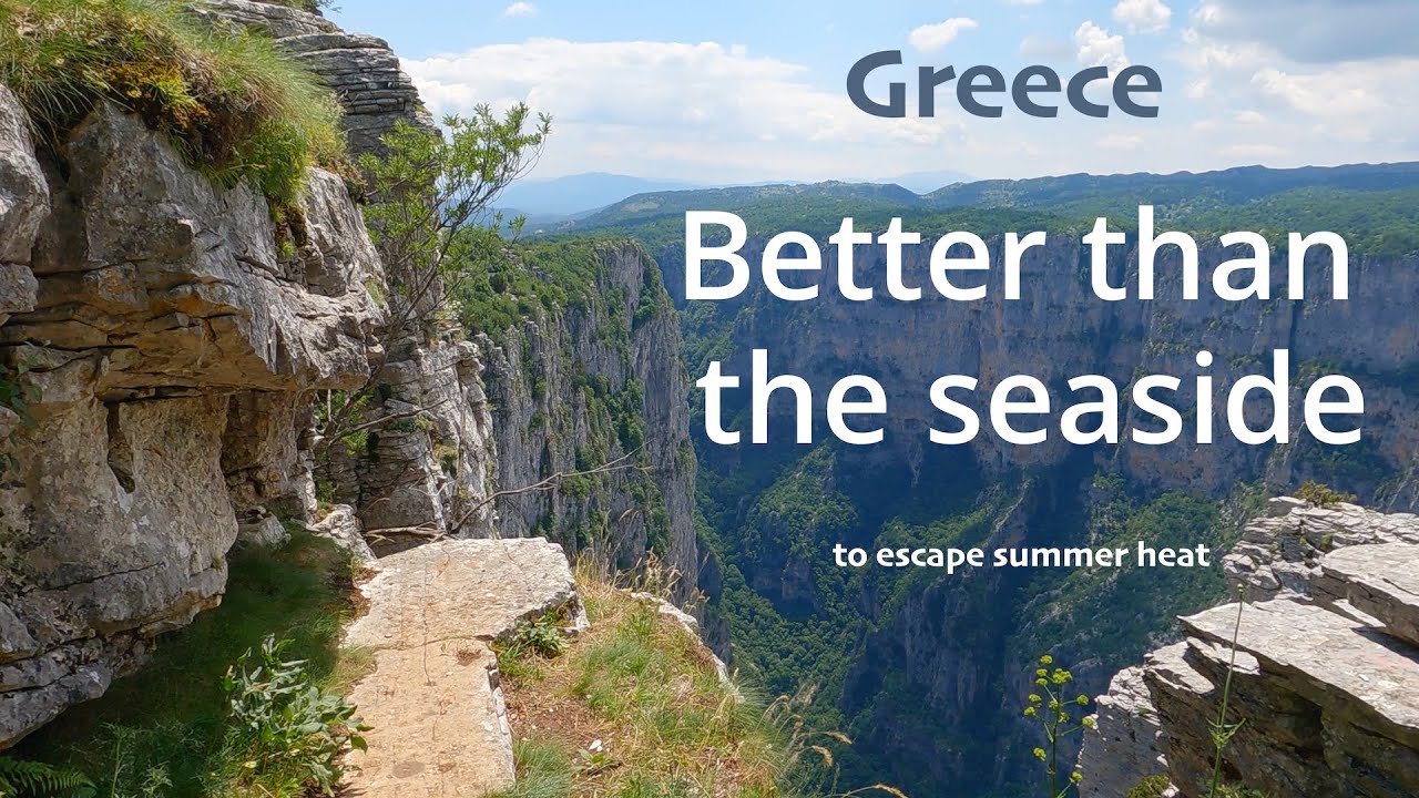 Viewpoints in Greek mountains - Vikos