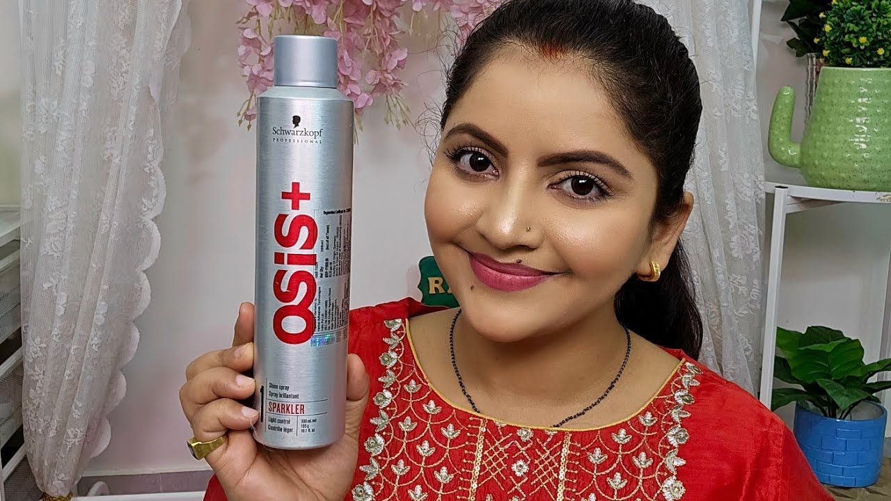 Schwarzkopf Professional Osis+ Sparkler Shine Spray review | RARA | best hair spray