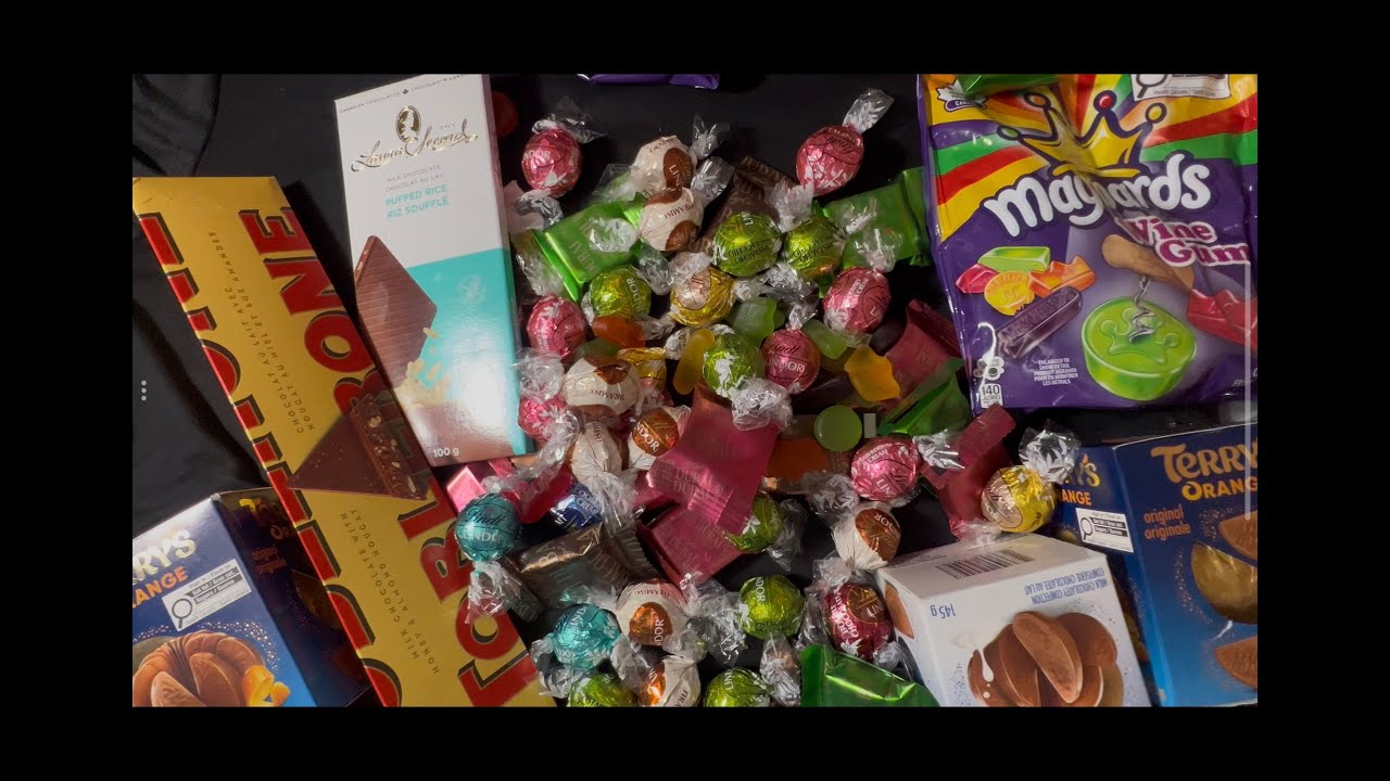 Lots of chocolate ASMR unboxing, lots of candies 🍬🍭Chocolate unboxingChocolate