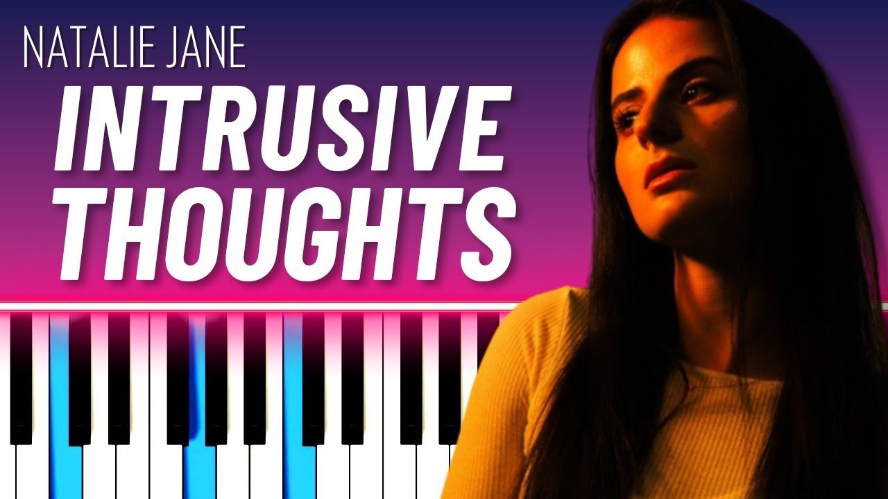Intrusive Thoughts (EASY PIANO TUTORIAL) - Natalie Jane