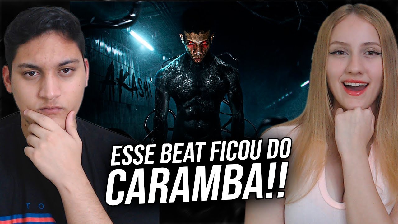 REACT EM CASAL - Akashi Cruz - Toxic 🤢🤮(Prod NINE & Matsumura)