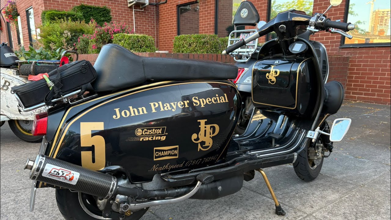 Lots of Scooters in Birmingham this weekend.. 