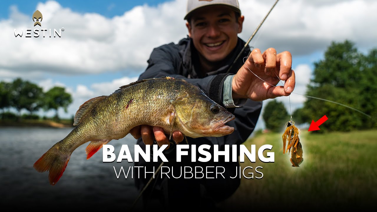 How to Fish Rubber Jigs on Canals for Perch & Zander  | Westin Fishing