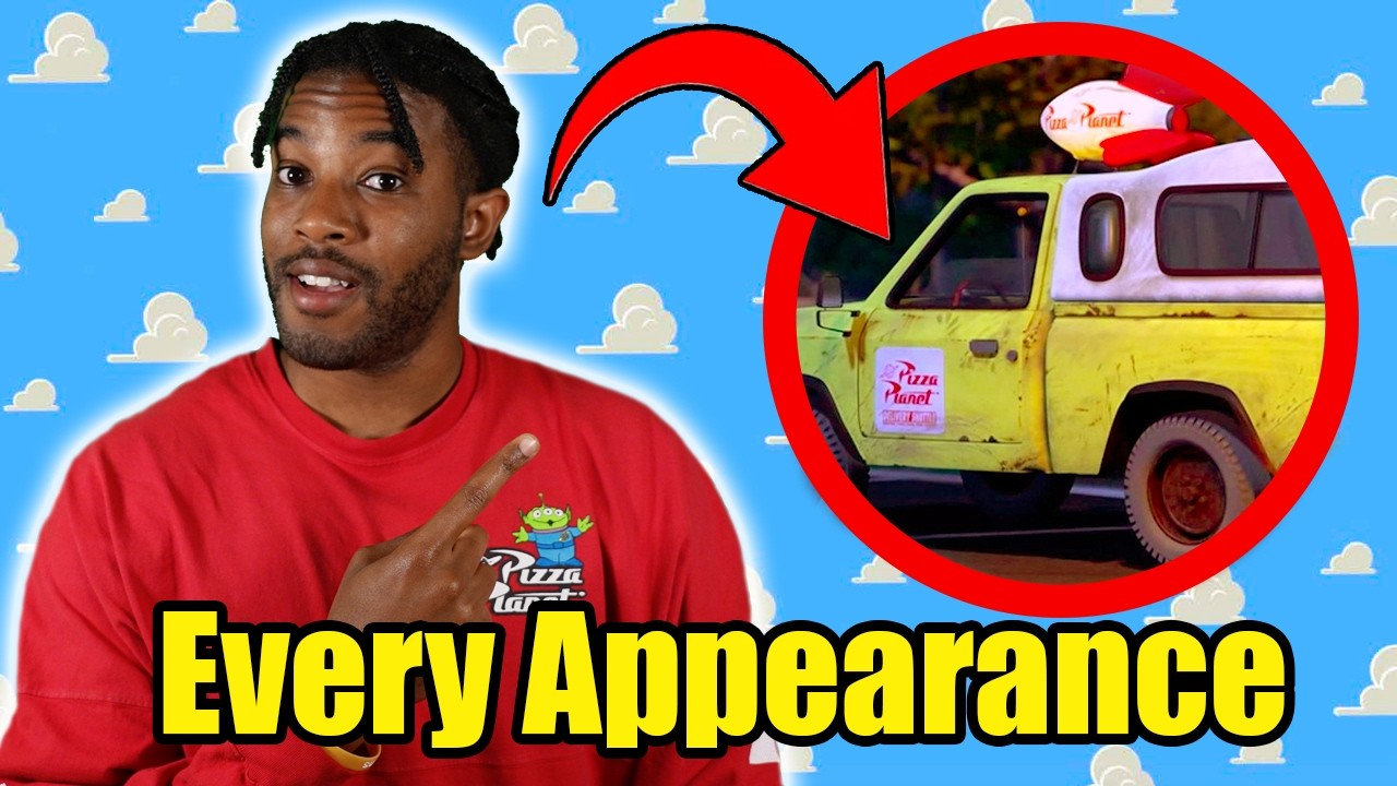 Every Pizza Planet Truck Appearance in Pixar Movies (w/Inside Out 2)