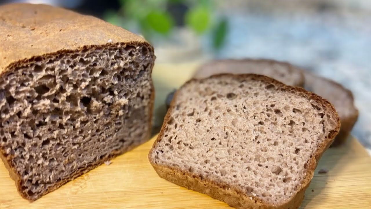Yoğurmadan Glutensiz çiğ karabuğday ekmeği nasıl yapılır?👌👌👌😉