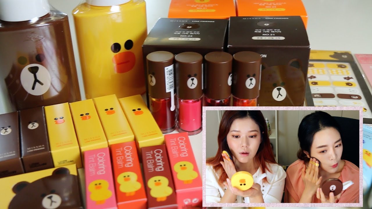 라인x미샤 콜라보 솔직 리뷰! Line x Missha collaboration First impression