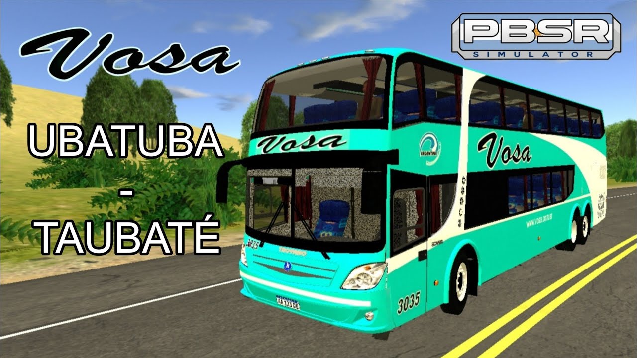 Ubate - Taubaté /Empresa Vosa - troyano calixto /proton bus simulator road 