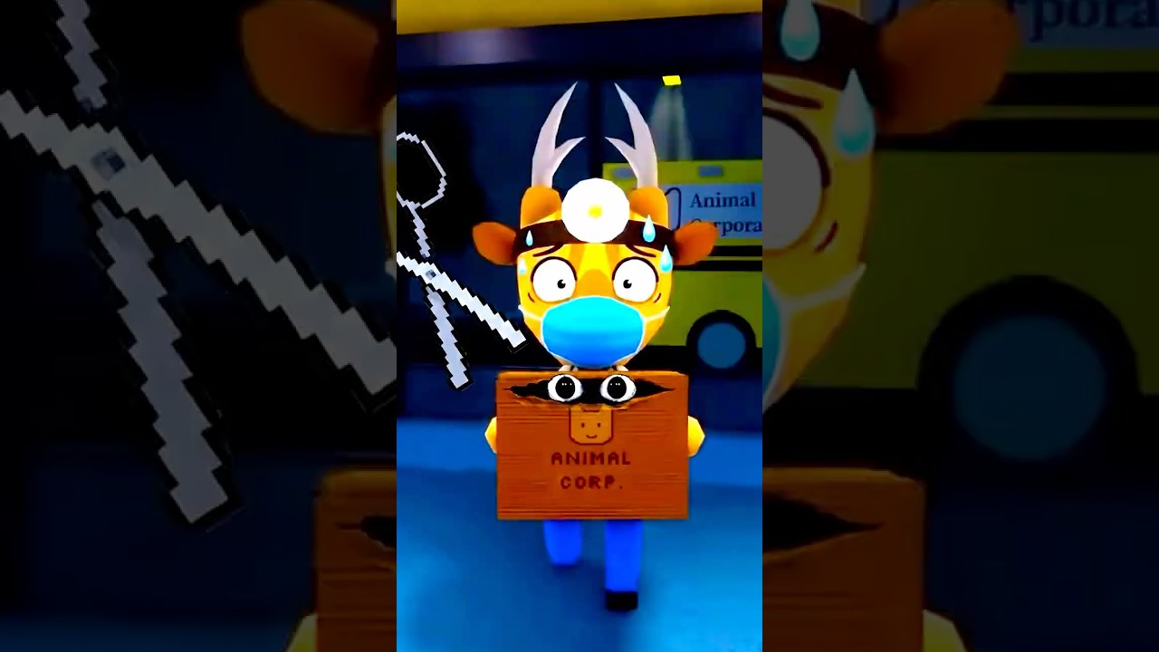Что в КОРОБКЕ у Доктора Харлоу в Animal Hospital?! (Roblox)
