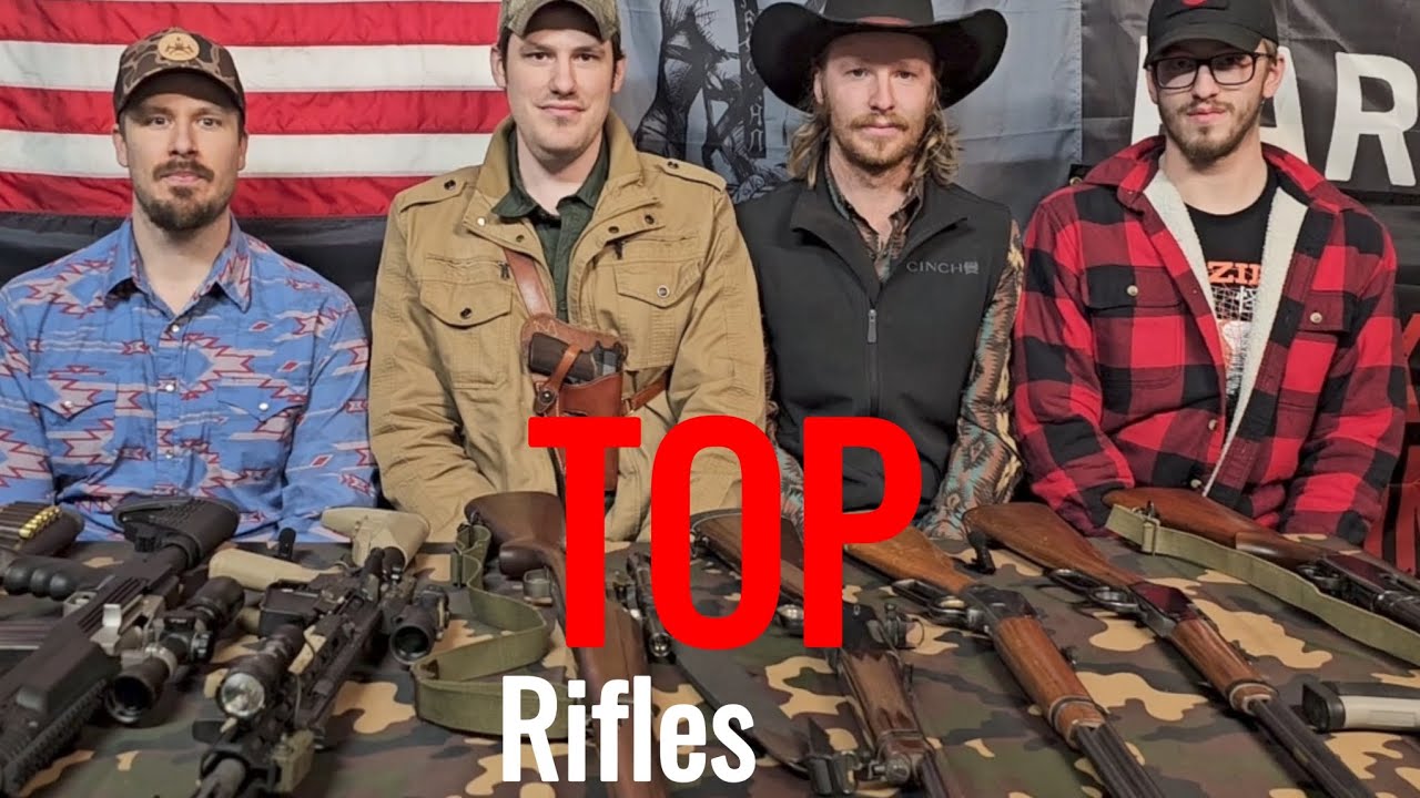 Our TOP 8 Rifles and long guns!
