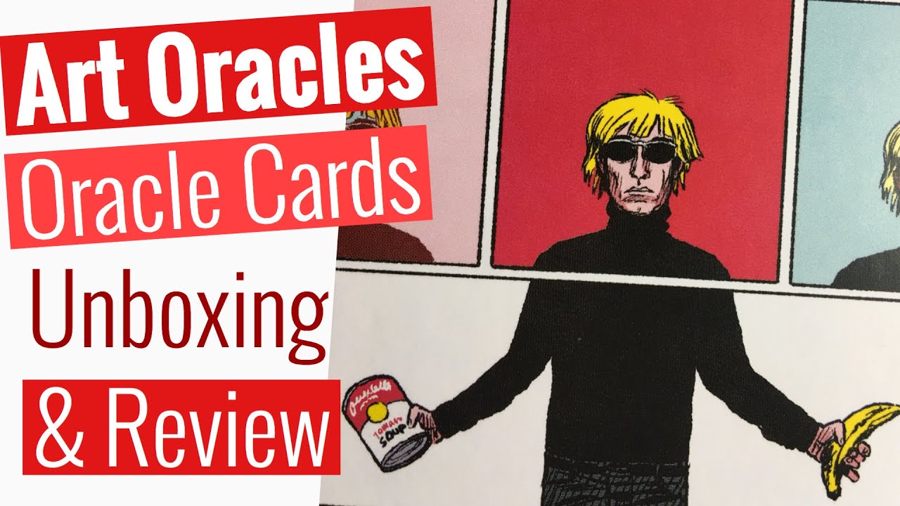 ART ORACLES Artists Inspiration ORACLE CARDS - ART AS INSPIRATION