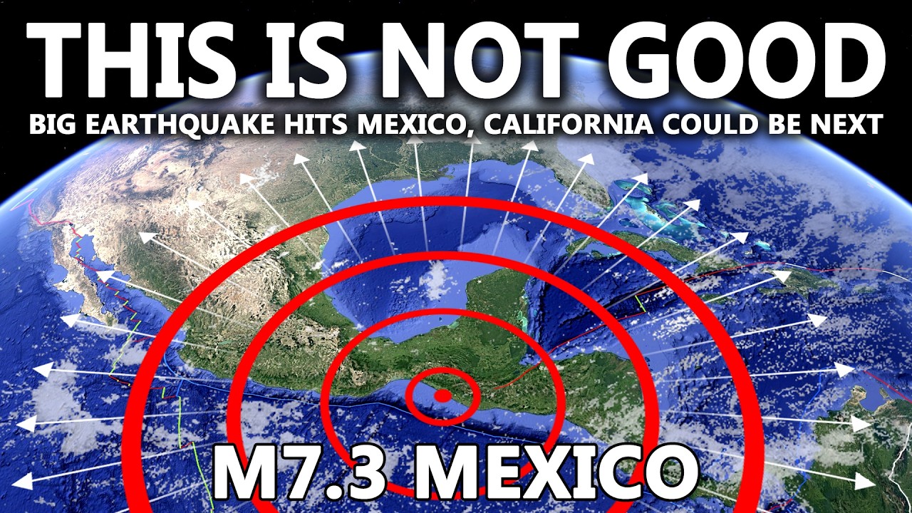 M7.3 Earthquake Mexico 07/17/26. Bad News for California...