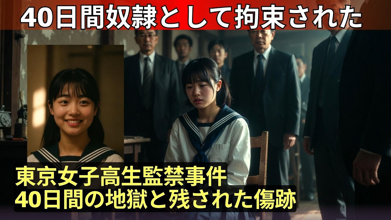 東京女子高生監禁事件：40日間の地獄と残された傷跡