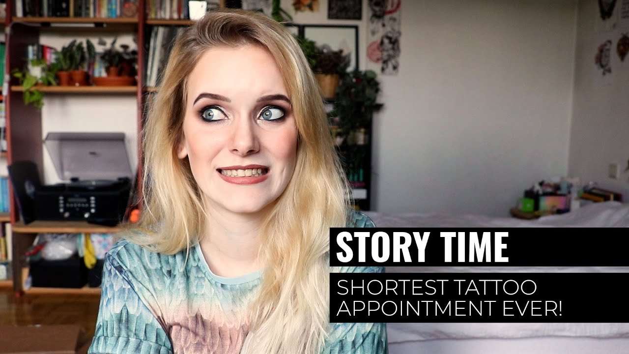 STORY TIME | tattoo appointment cut short