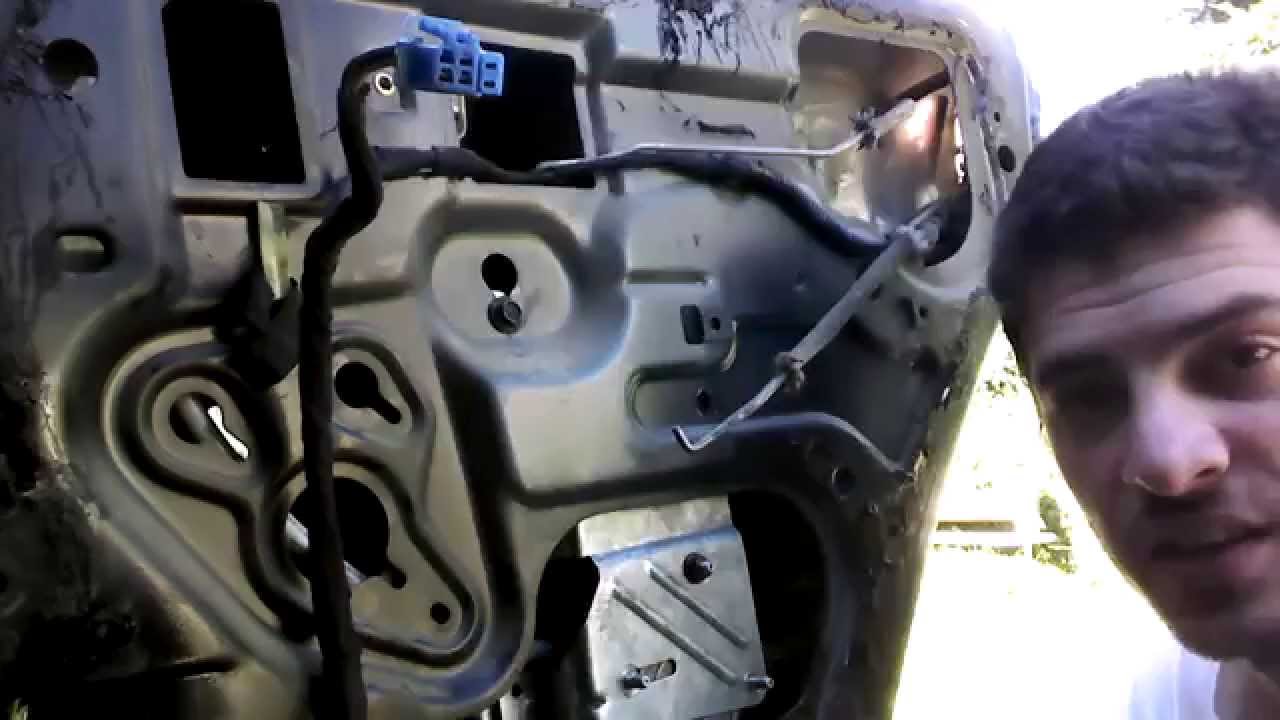 Reparar ventana eléctrica trasera - Jeep Cherokee Xj