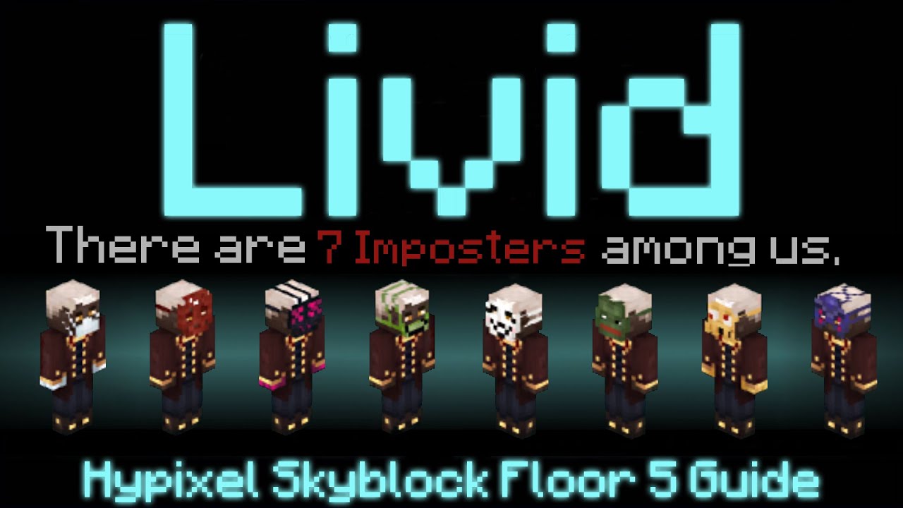 EASIEST WAY to Defeat LIVID (And other Floor 5 Tips) - [Hypixel Skyblock]